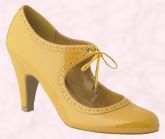 Shoe 16 -Yellow lace tie Mary Jane shoe �44.99/�75.50  River Island Clothing Co. Ltd.